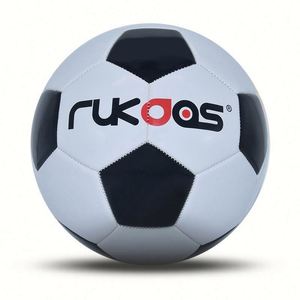 Balón de Fútbol de Cuero PU de Alta Calidad, Tamaño Oficial 5, Balón de Fútbol Deportivo Suave y Resistente para Publicidad y Juegos - Product Image 3