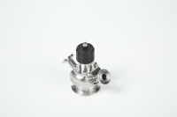 Valve d'échantillonnage aseptique bidirectionnelle de type sans germe, valve d'échantillonnage hygiénique en acier inoxydable pour les industries biotechnologiques et des boissons
