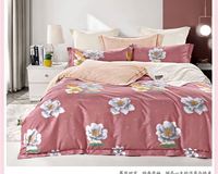 Nouvel ensemble de housse de couette en coton imprimé, faible MOQ, ensembles de couettes en coton imprimé, ensembles de literie imprimés avec taie d'oreiller