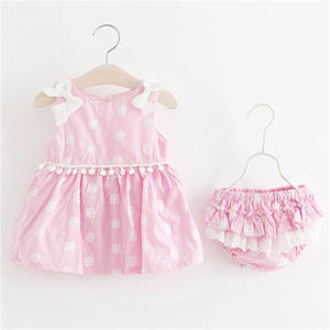 Conjunto de Ropa Shanghai Qu, Vestido para Niña de 2 Años, Material de Algodón Pakistaní, Uno de los Diez Productos Más Vendidos en China - Product Image 2