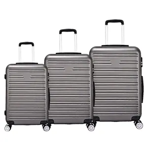 Custom Abs Travel Suitcase 360 Degree Trolley Suitcase Hard Luggage Bags 24/28/32 Inch Luxury On Wheels Extra Large Suitcase
