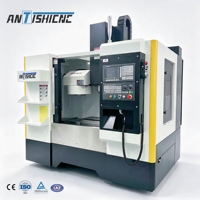 Fraiseuse CNC compacte avec guides linéaires axes X/Y pour ATC 12 outils, broche 8000 tr/min, fraiseuse CNC 3 axes