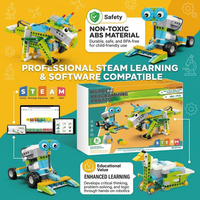 Kit de Robot Programable Compatible con EPT, 280 Piezas, Set de Educación STEM, Smart Hub y Bloques de Construcción Motorizados DIY