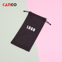 Pochette étui à lunettes Cango avec logo personnalisé sacs à lunettes de nombreux styles pour un emballage pratique de lunettes de soleil