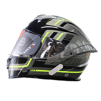 Nouveau Casque Intégral Modulaire ABS en Promotion avec Doublure en Mousse et Double Visière Taille XL pour Hommes et Femmes, Idéal pour Scooter/Vélo Électrique Toutes Saisons