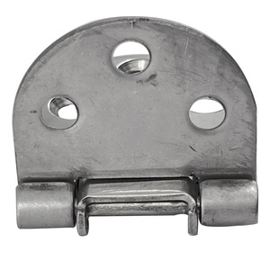 Charnière de porte marine ISURE 72x38x2mm en acier inoxydable pour remplacement et réparation de quincaillerie de bateau - Product Image 3