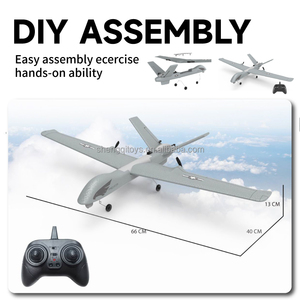 Z51 <span class=keywords><strong>Predator</strong></span> <span class=keywords><strong>RC</strong></span>-Flugzeug 2,4 GHz 3-Kanal Ferngesteuertes Flugzeug mit 3-Achsen-Gyroskop, Schaumstoff-Handwurf-<span class=keywords><strong>RC</strong></span>-Flugzeug Segelflugzeug - Product Image 4