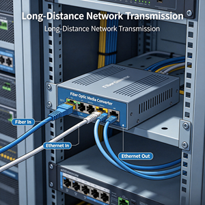 Convertisseur de média <span class=keywords><strong>fibre</strong></span> <span class=keywords><strong>optique</strong></span> Gigabit 10/100/1000M avec port SC, transceiver <span class=keywords><strong>fibre</strong></span> <span class=keywords><strong>optique</strong></span> monomode 20 km, convertisseur de média <span class=keywords><strong>fibre</strong></span> <span class=keywords><strong>optique</strong></span> Ethernet - Product Image 5