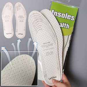 Semelles intérieures en coton perforé découpables pour l'été, respirantes, absorbant les chocs, confortables et douces, coussinets pour chaussures quotidiennes - Product Image 3
