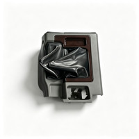 Boîtier de console de levier de vitesses de remplacement avec soufflet de levier de vitesses en cuir pour Nissan Patrol Y61 GU MT 1997-2004, pièce intérieure