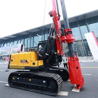 Mini Foreuse Rotative YCR65 avec Composants d'Engrenage, Alimentée au Diesel, Profondeur Max. 27m, Économique pour Petites Entreprises de Location
