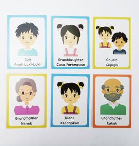 แฟลชการ์ดตัวอักษรเพื่อการเรียนรู้ทางการศึกษามาตรฐานลายสัตว์น้ำมหัศจรรย์ออกแบบได้ตามต้องการ - Product Image 5