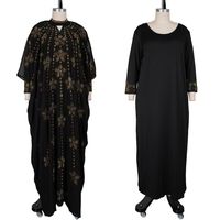 Robe de mariée africaine Dashiki grande taille - Robe longue en mousseline de soie brodée de perles avec pompon