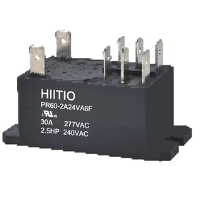 Hiitio ul chứng nhận HVAC dpdt dpst AC DC Mini tín hiệu <span class=keywords><strong>Relay</strong></span> 30A 12V 24VDC 120V 240VAC công nghiệp PCB cuộn dây 8 pin Power <span class=keywords><strong>Relay</strong></span> - Product Image 4