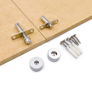 Aimants à disque en alliage d'aluminium N52 en néodyme à trous de 10 mm, à encoche, puissants, à fermeture douce pour salle de bain moderne - Product Image 6