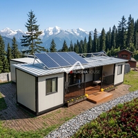 Kit solaire intelligent portable pour structure en acier maisons préfabriquées utilisation d'appartement et de carport étanche et ignifuge