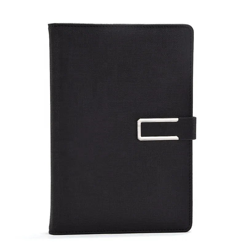 A5 Custom Pages Cover and Stickers PU Leather Hardback Journal Notebook 400 Pages with Magnet Lock