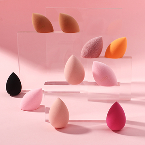 Éponge de maquillage noire BEILI, sans latex et végane, éponge de beauté pour cosmétiques avec boîte d'emballage - Product Image 4