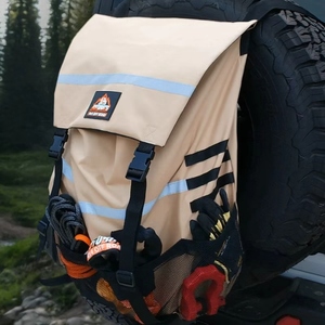 Sac de rangement universel robuste pour pneu de secours avec sangle en X, compatible avec les <span class=keywords><strong>pneus</strong></span> de 31 à 40 pouces pour Jeep, camion, SUV, 4x4, Overland - Product Image 1