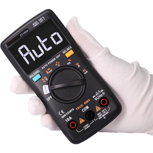 ZT102A มัลติมิเตอร์แบบดิจิตอล 6000 นับ แบ็คไลท์ แอมมิเตอร์ โวลต์มิเตอร์ โอห์ม เครื่องวัดแรงดันไฟฟ้าแบบพกพาพร้อมจอ LCD สีสันสดใส - Product Image 3