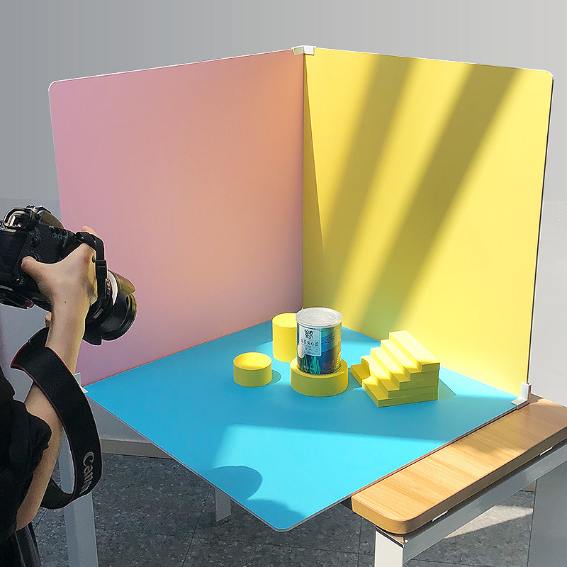 Двухсторонний Водонепроницаемый реалистичный фон для фотосъемки Yiscaxia 24*24 дюйма, плоский фон для фотосъемки в Instagram