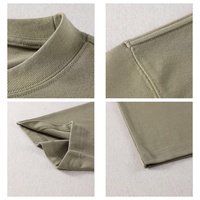 T-shirts personnalisés à coupe classique, grammage lourd (280/300/385 g/m²), 100 % coton, impression numérique, épaules tombantes, logo personnalisé, livraison rapide