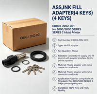 Adaptateur de remplissage d'encre ASS (4 clés) CB003-2052-001 pour imprimante jet d'encre C SÉRIE 3000/5000