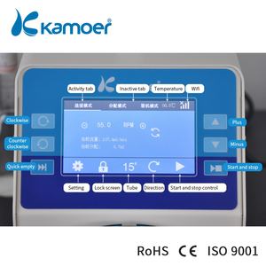 Pompe doseuse péristaltique de laboratoire AIP à <span class=keywords><strong>4</strong></span> canaux, grand volume, 230 V, <span class=keywords><strong>4</strong></span>-20 mA, pompe péristaltique à remplissage moyen - Product Image 6