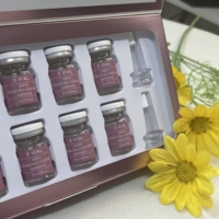 Ampoule réparatrice raffermissante hydratante pour la peau, sérum pour le visage, éclaircissant, anti-âge, anti-rides, soin de la peau, ampoules de culture de cellules souches aquatiques