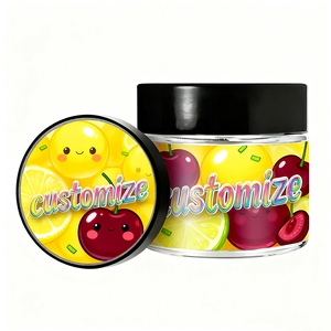 Thiết Kế Mới Trong Kho Rõ Ràng Nhựa Nhà Lưu Trữ 3.5G 7G 1Oz Lọ Nhựa Với Nhãn Hàng Tồn Kho Cho Kẹo Thực Phẩm Sử Dụng Phù Hợp Jar Hộp - Product Image 6