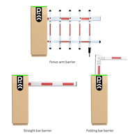 Barrière de stationnement automatique en acier inoxydable, contrôle d'accès RFID, détection de véhicules, protection IP54, directement de l'usine