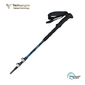ไม้เท้าเดินป่า Yachuangxin YCX-9.5 แบบพับได้ 3 ท่อน ปรับระดับได้ ทำจาก PVC พร้อมสายรัดข้อมือ พกพาสะดวก ล็อคเร็ว ขวา/ซ้าย - Product Image 6