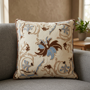 Housse de coussin de designer indien ethnique fait main - Product Image 3