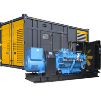 Power Generator Power By MTU Engine 20V4000G23 Soundproof Canopy Diesel Power Generator Set Price 2000kw 2200kw 2500kva 2700kva