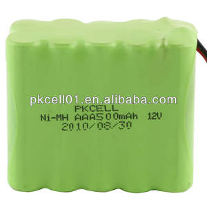 PKCELL NI-MH AAA 500mAh 12V 충전식 배터리 팩 - Product Image 2