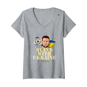 Bán Buôn Tùy Chỉnh Ukrainian Niềm Tự Mãnh T-Shirts Màu Mực T-Shirts Trực Tiếp Thư Người Đàn Ông Của V Cổ T-Shirt Nhà Cung Cấp - Product Image 5