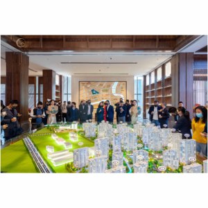 Mô hình quy mô kiến trúc tùy chỉnh cho Thiết kế bố trí 3D chính xác của căn hộ khách sạn biệt thự phát triển - Product Image 2