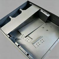 Fabrication sur mesure de tôlerie en aluminium et acier inoxydable, découpe CNC, soudage, boîtier, châssis interne, panneau de fixation