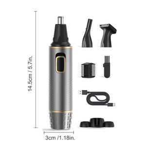 MRY-<span class=keywords><strong>Rasoir</strong></span> Facial Électrique Professionnel IPX6, Entièrement Étanche, 3 en 1, pour les <span class=keywords><strong>Oreilles</strong></span> <span class=keywords><strong>et</strong></span> le <span class=keywords><strong>Nez</strong></span> - Product Image 5