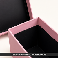 Caja de Embalaje de Lujo Personalizada para Lápiz Labial, Tapa y Base de Cartón Rígido con Logotipo en Relieve Dorado, Regalo Ecológico