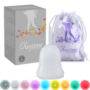 Juego de copas menstruales reutilizables de silicona médica al por mayor, <span class=keywords><strong>caja</strong></span> <span class=keywords><strong>esterilizadora</strong></span> para copas menstruales empaquetada para hombres y mujeres - Product Image 3
