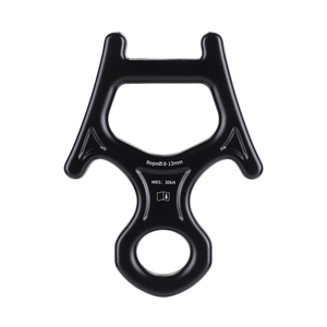 Dispositif de rappel et d'assurancement robuste pour l'escalade sur arbre et sur rocher, abaisseur en forme de 8 - Product Image 3