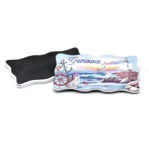 MINI TARGHETTA MAGNETICA IN LEGNO - Product Image 1