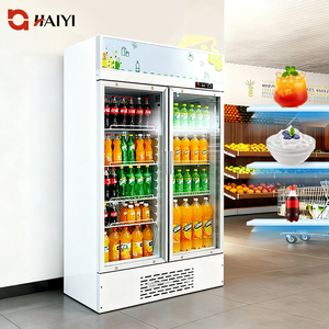 Tủ lạnh hiển thị trường hợp đồ uống mở hiển thị Máy làm lạnh đồ uống Showcase Cooler cho nước giải khát - Product Image 1