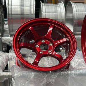 Cerchi in Lega Leggeri da 14, 15, 16 Pollici 4x100 4x108 Grigio Canna di Fucile per <span class=keywords><strong>Auto</strong></span> Compatte Hyundai Accent, Kia <span class=keywords><strong>Rio</strong></span>, Ford Fiesta, Focus - Product Image 1