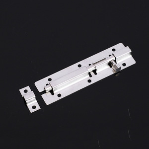 Perno de puerta de acero inoxidable para montaje en superficie, 10 pasadores de alta resistencia, fácil instalación, diseño minimalista - Product Image 3