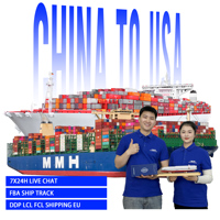 Transitaire de fret maritime Chine-UE EXW FOB DDP, livraison porte-à-porte par mer LCL FCL, livraison par camion, fournisseur d'entreposage 3PL