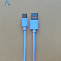 Cable USB-A a tipo C de 6A OEM con longitud personalizable de 100 cm para transferencia de datos y carga, cable USB para adaptadores, cargadores y teléfonos.