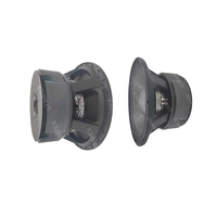 Caisson de basses passif de 21 pouces Aimant en ferrite pour haut-parleur à coque métallique 4 aimants 400mm * 4 Haut-parleur haute puissance 10000w Bobine vocale de 8.5 pouces