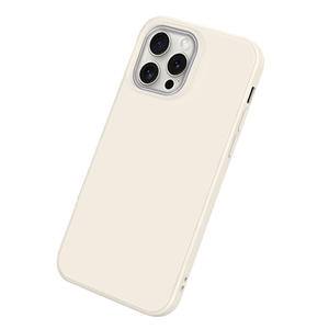 جراب هاتف مغناطيسي من السيليكون السائل للجنسين Apple 16 لهاتف iPhone 15 Pro ومتوافق مع iPhone 14 و <span class=keywords><strong>13</strong></span>، منتج مطاطي بفتحة عدسة كبيرة - Product Image 6